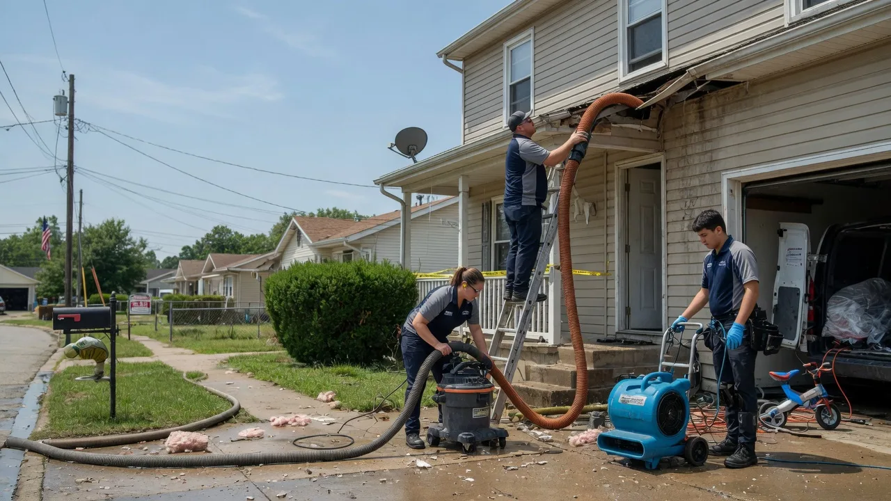 Water Damage Restoration in Walnut Hill, IL near me